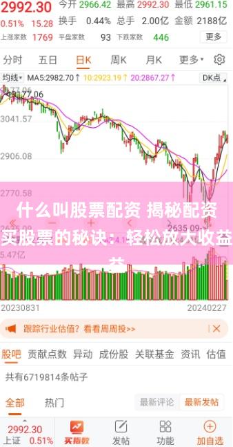 什么叫股票配资 揭秘配资买股票的秘诀：轻松放大收益